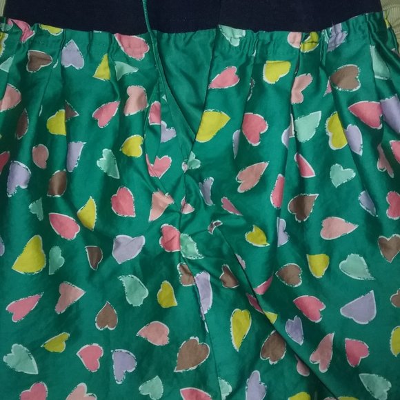 Heart Print Mini Skirt - Picture 2 of 3